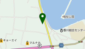 中山モータースの地図画像