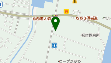 株式会社ストレート高松店の地図画像