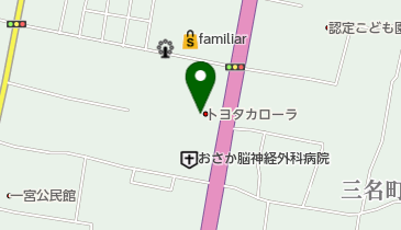 トヨタカローラ香川株式会社 空港通り店の地図画像