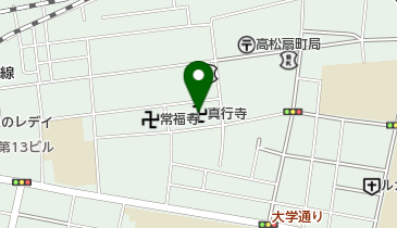 真行寺の地図画像