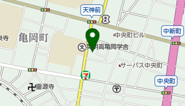 慈恩寺の地図画像