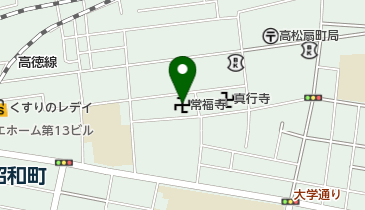 常福寺の地図画像