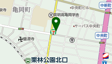 聴徳院の地図画像