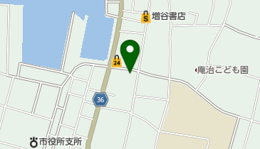 アザレ自然化粧品庵治販売店の地図画像