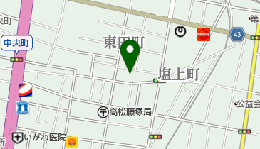 讃岐書籍商業協同組合の地図画像