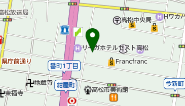 野村證券株式会社高松支店の地図画像
