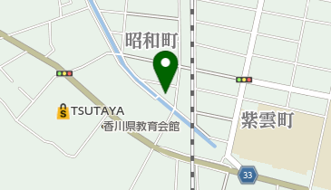 山崎食料品店の地図画像