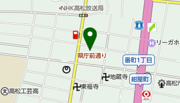 西日本建設業保証株式会社香川支店の地図画像