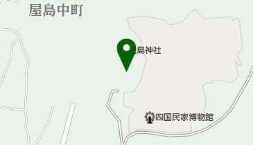 屋島神社の地図画像