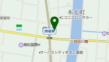 砂川接骨院の地図画像