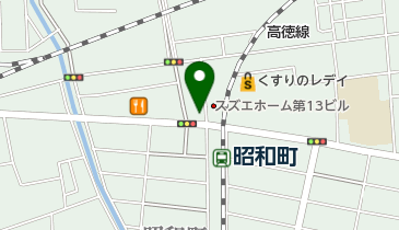 原野鍼灸整骨院の地図画像