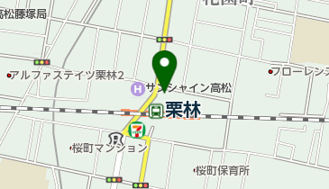 栗林鍼灸整骨院の地図画像