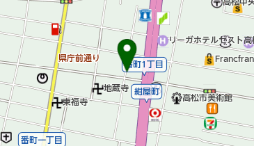 センコヤ松月堂の地図画像