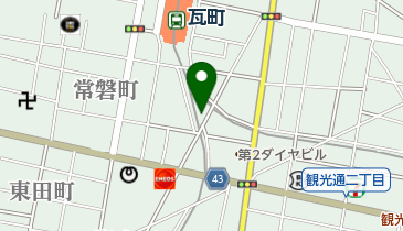 魚信庶民市場の地図画像