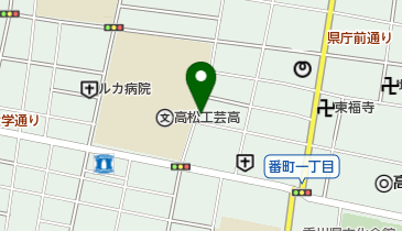 センスドアの地図画像