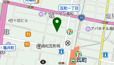 ブルーム館高松の地図画像