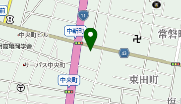 冨士タイヤの地図画像