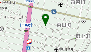 インテリア岡田弁治の地図画像