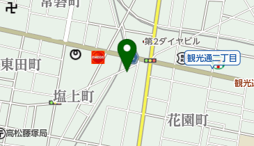 マッシュルームレコード高松店の地図画像