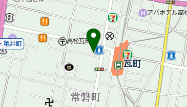 大阪屋の地図画像