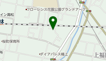 有限会社日本ガス圧接四国の地図画像