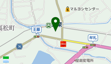 矢野電機工業株式会社の地図画像