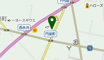 山崎電機株式会社の地図画像