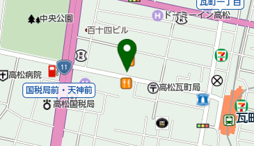 永森時計店の地図画像