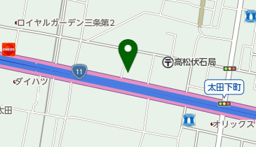 エスケー化研株式会社高松支店の地図画像