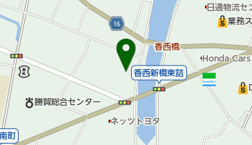 パチンコ・パーラーグランド 香西店 客用の地図画像