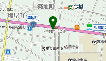 井上鍼灸院の地図画像