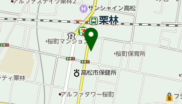 アルファガーデン 桜町2管理員室の地図画像