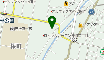 サーパス 桜町第3管理事務室の地図画像