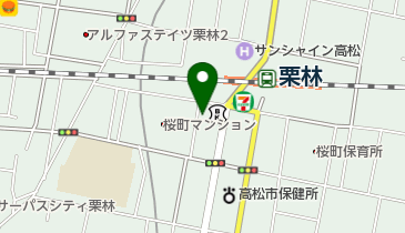 サーパス 桜町第2管理事務室の地図画像