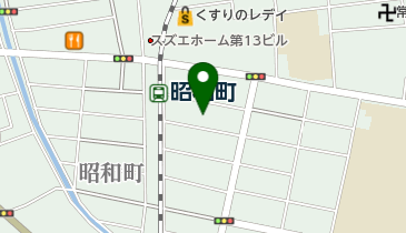 サーパス昭和町管理事務室の地図画像