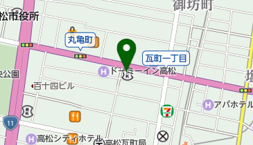 高松信友株式会社の地図画像