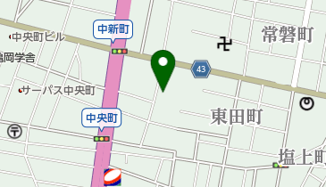 ダイアパレス 中新町第2管理員室の地図画像