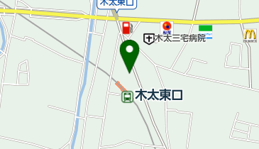 イチハラ美容室の地図画像