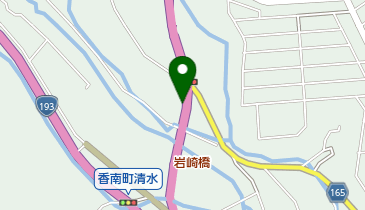 岩崎橋美容室の地図画像