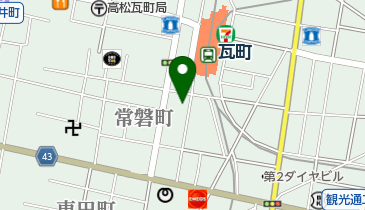 大西マミ美容室の地図画像