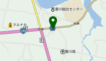 オカモト美容室の地図画像