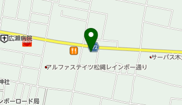 カラフルの地図画像
