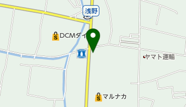 コラージュ美容室の地図画像