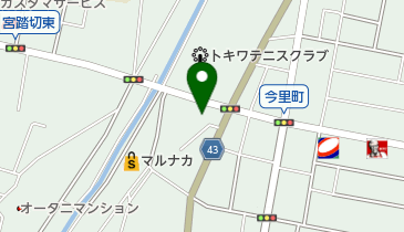 ビューティーメイク・オカノの地図画像