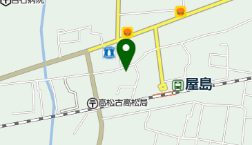 美容室エスコア 屋島店の地図画像