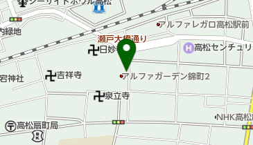フジ美容室の地図画像