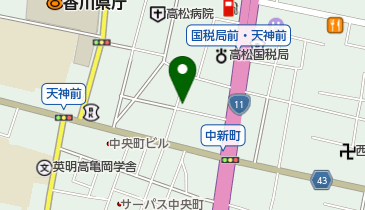 ヘアクラフト・ビーフリーの地図画像