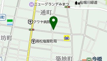 美容室ボンの地図画像