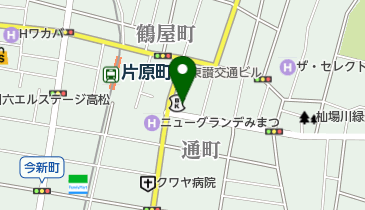 ムッシュ美容室の地図画像