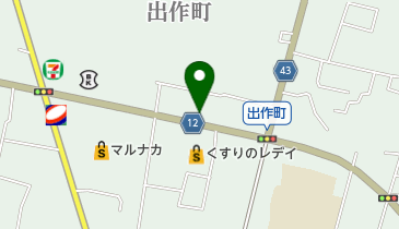 ルルヴェール美容室の地図画像